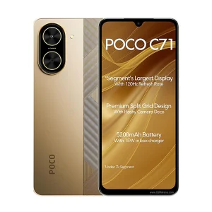 گوشی موبایل شیائومی مدل Poco C71 ظرفیت 128 گیگابایت رم 4 گیگابایت